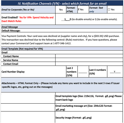 Legacy Notification Channels spreadsheet